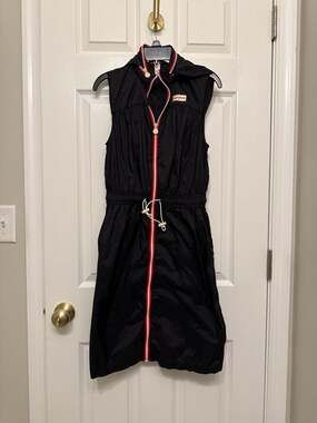 Hunter for Target Sleeveless Packable Hooded Windbreaker Dress Black XS